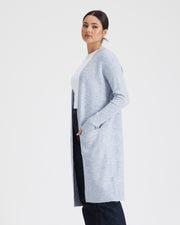 TORONTO LONG CARDIGAN - CORNFLOWER BLUE